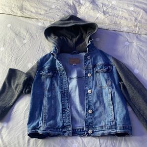 jean jacket hoodie